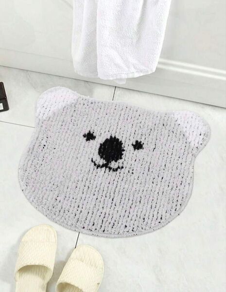 ラグ かわいいコアラ玄関マット バスマット トイレマット 円形カーペット ラグマット