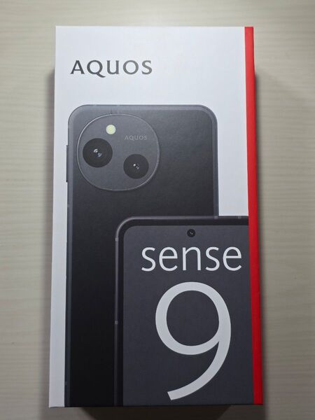 【新品未開封】AQUOS sense9 SH-M29 6.1インチ メモリー6GB ストレージ128GB ブラック