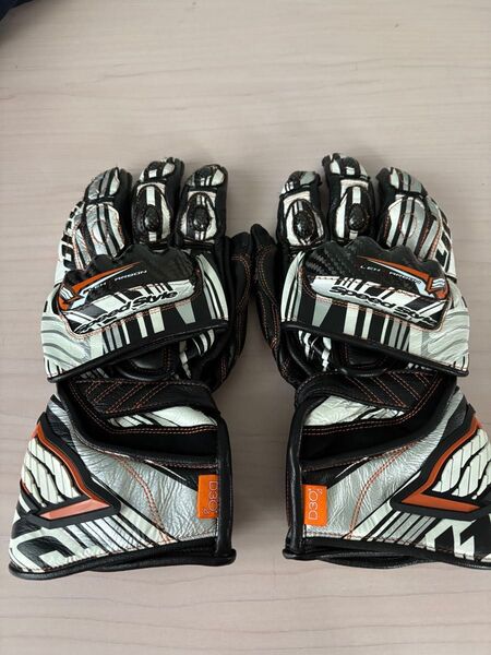 HYOD レーシンググローブ HYOD DYNAMIC D3O 中古品 グローブ サイズLL
