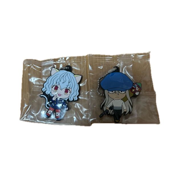 HUNTER×HUNTER ラバーマスコット 2個セット ネフェルピトー カイト