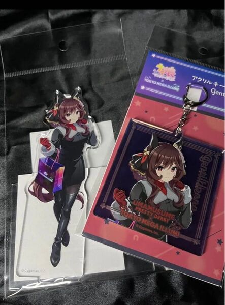 ウマ娘★ジェンティルドンナ★東京メガイルミコラボ アクリルキーホルダー&アクリルスタンド