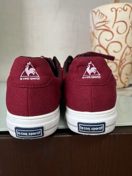 le coq sportif ローカットスニーカー レッド レディース