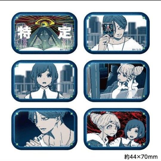 都市伝説解体センター トレーディングスクエア缶バッジ コンプリート 全種類