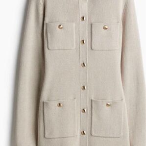 H&M フロントポケット ニットワンピース