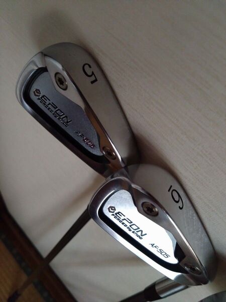 EPON AF-505 アイアン 5〜P FUJIKURA MCI80Sシャフト最終値下げです。