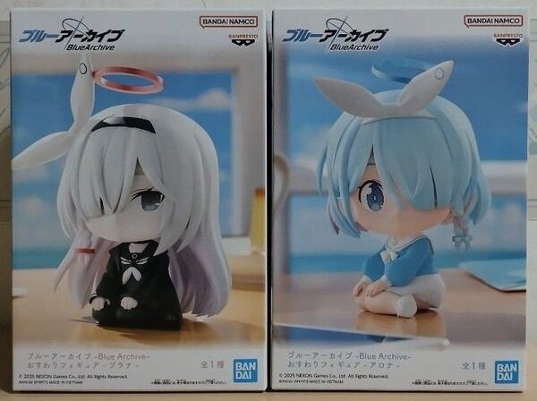 ブルーアーカイブ おすわりフィギュア アロナ プラナ