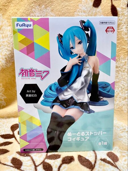新品・未開封 初音ミク ぬーどるストッパーフィギュア Art by黒星紅白
