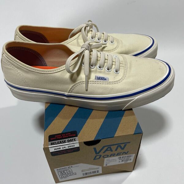 VANS バンズ AUTHENTIC 44 DX オーセンティック 44DX VN0A5JMQWHT ホワイト 9 アナハイム
