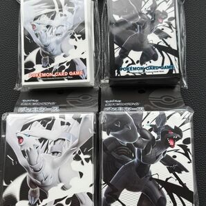 【新品未開封】 ポケカード デッキケース デッキシールド ゼクロム レシラム 4種セット