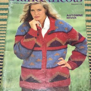 フランス 手編み ニット デザイン 編み図