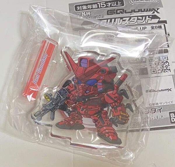 機動戦士ガンダム GQuuuuuuX アクリルスタンド ジークアクス 赤いガンダム