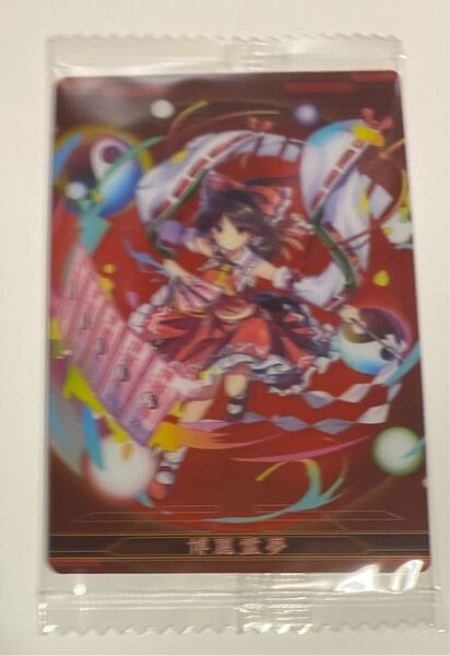 東方LOSTWORD ウエハース ロストワードカード01 キャラクターカード 博麗霊夢