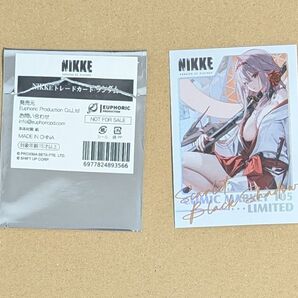 勝利の女神 nikke ニケ C105 コミケ 特典 トレードカード 紅蓮