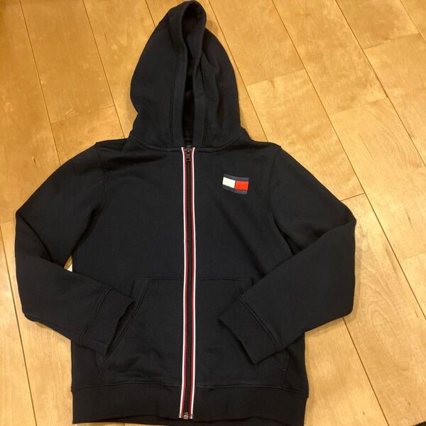 Tommy Hilfiger ジップアップパーカー ネイビー