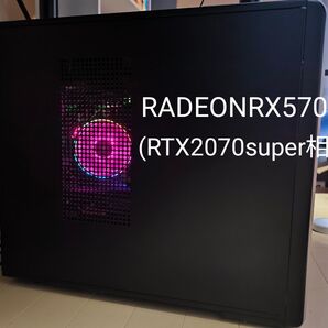 ツクモ ゲーミングPC デスクトップパソコン Radeon RX5700XT RTX2070super相当&Ryzen5 3600