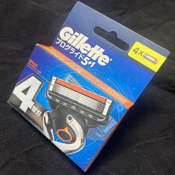 【迅速発送 & 丁寧梱包】ジレット Gillette プログライド5+1 (5枚刃 替刃) 4個入 × 1箱