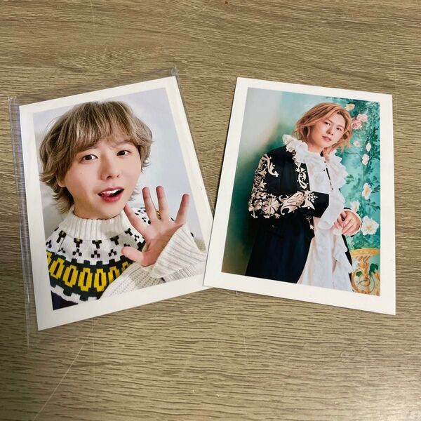 ミセスグリーンアップル 藤澤涼架 ポラロイド写真 ガチャ チェキ 2枚セット