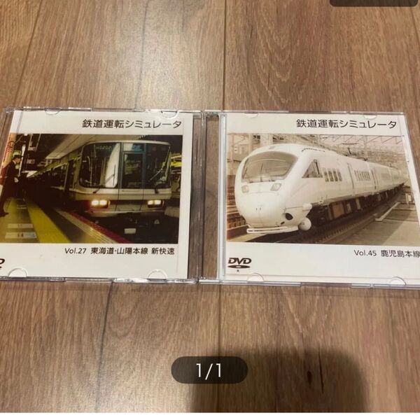 鉄道運転シミュレータ DVD 6枚セット