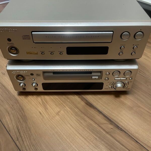 ビクターCDプレーヤー MDレコーダー セット XL-F3 XMーF3