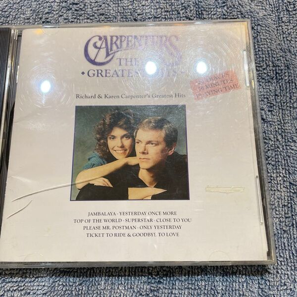 Carpenters / ザ・グレーテスト・ヒッツ CD
