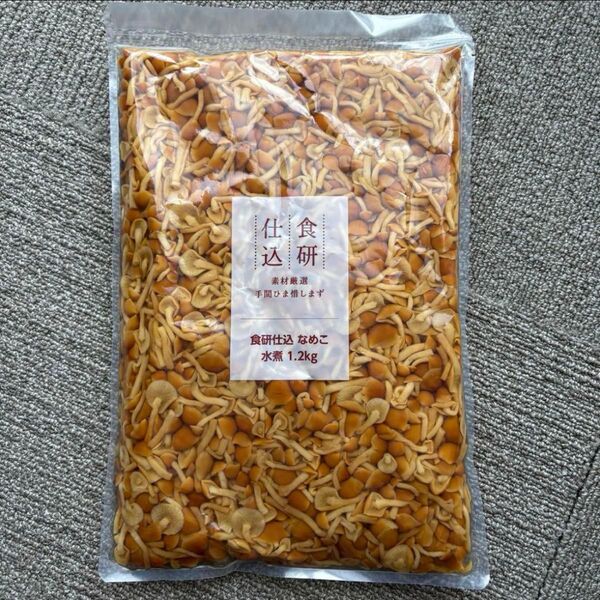 日本食研 食研仕込 なめこ 水煮 1.2kg