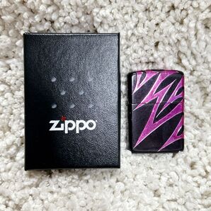 【希少】ZIPPO TRIBAL Violet Killer CRIBAL 2008年 USA ジッポー タトゥー トライバル柄