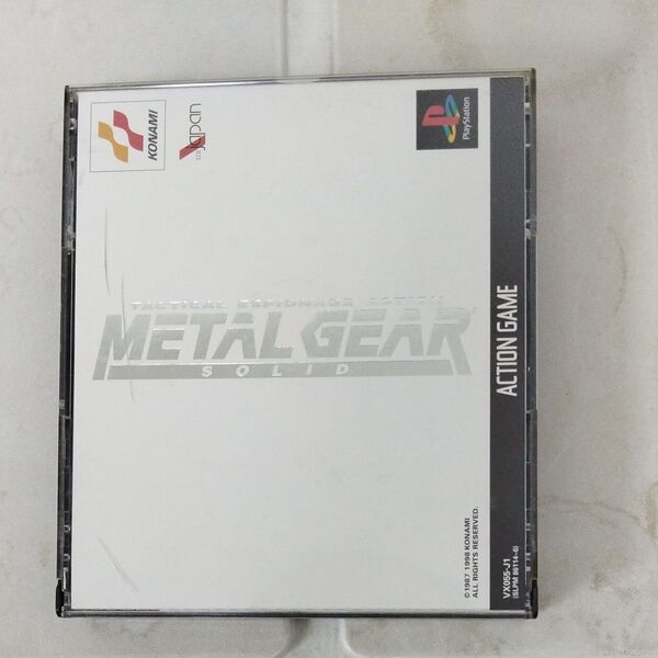 PS1 メタルギアソリッド 実況パワフルプロ野球98開幕版