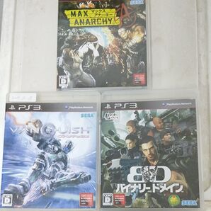 PS3 マックスアナーキー ヴァンキッシュ バイナリードメイン SEGA