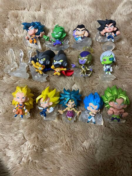 ドラゴンボール 超戦士 フィギュア 悟空 ブロリー ベジット ゴジータ ガンマ ゴテンクス にふぉるめーしょん ウエハース シール