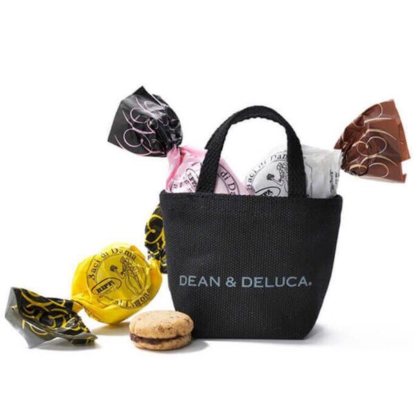 DEAN & DELUCAのミニチュアトートバッグ、ブラック