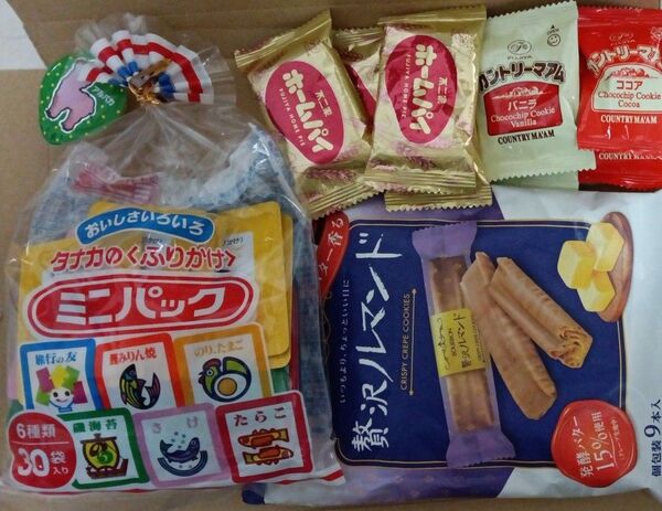 食品詰め合わせ ふりかけ お菓子