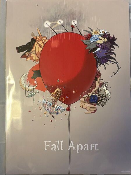 アマゾン限定特典★Fall Apart/映像盤★メガジャケのみ/須田景凪 Ado キタニタツヤ なとり 高畑充希 バルーン