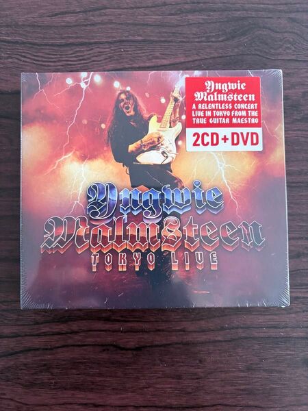 Yngwie Malmsteen/ イングヴェイ・マルムスティーン★Tokyo Live★2CD+DVD/輸入盤