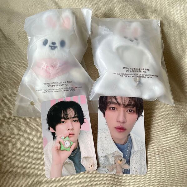 StrayKidsペンミskzoo 10cm PLUSH OUT FITリービット