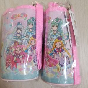 わんだふるぷりきゅあペットボトルケース ペットボトルカバー 2個セット
