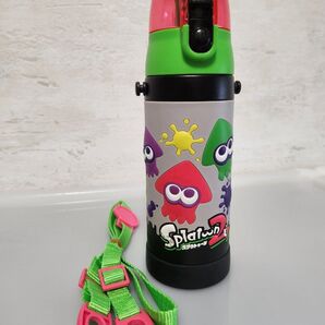 スケーター スプラトゥーン2 水筒 480ml 直飲み ステンレス