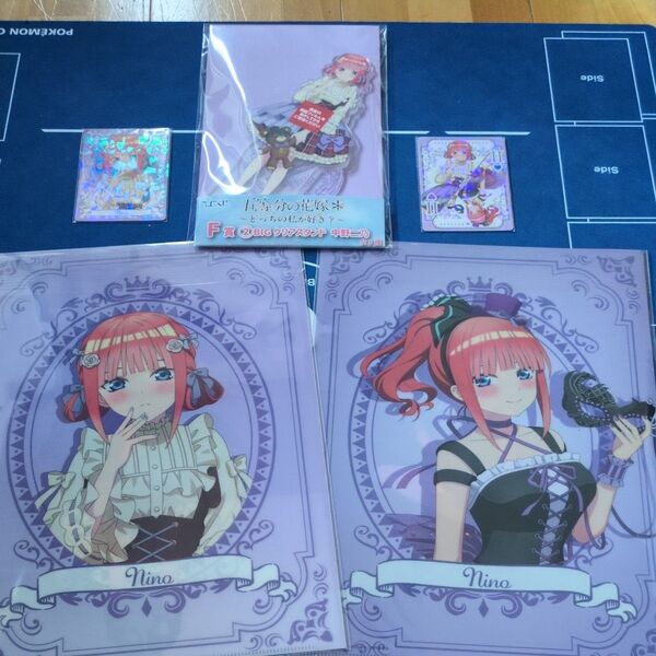 ひこくじ 五等分の花嫁 中野二乃 アクスタ クリアスタンド アクリルスタンド 他まとめ売り