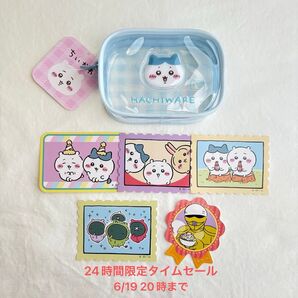 ちいかわ ぷっくりクリアミニポーチ ハチワレ