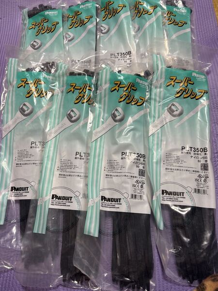 PANDUIT インシュロック PLT350B 450本