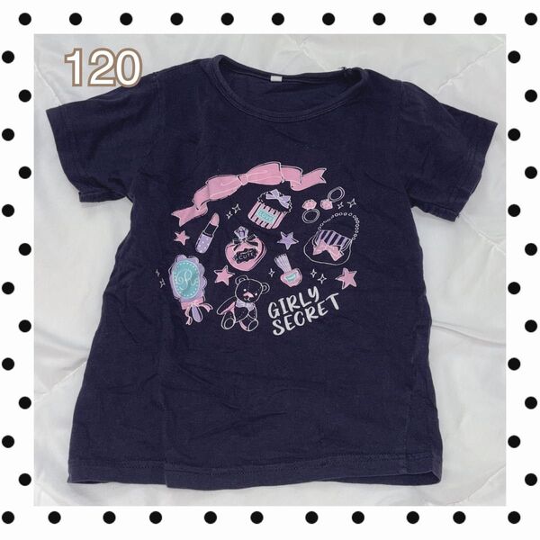 Tシャツ 半袖 古着 プリント 半袖Tシャツ カットソー トップス 女の子 キッズ 子供服 ガールズ