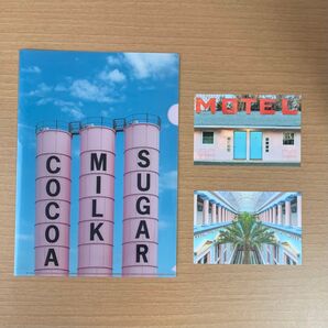 ウェス・アンダーソンすぎる風景展 ポストカード クリアファイル