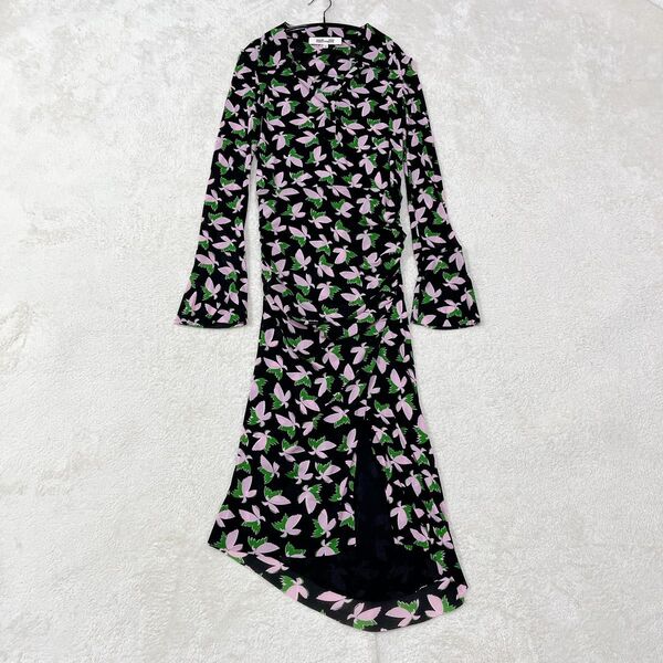 Diane von Furstenberg メッシュ シャーリング ドレス