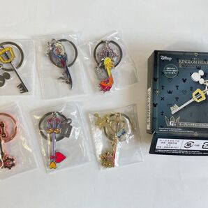 一番くじ キングダムハーツ キーブレードチャーム 6個セット 新品未開封 KINGDOM HEARTS ソラ ミッキーマウス