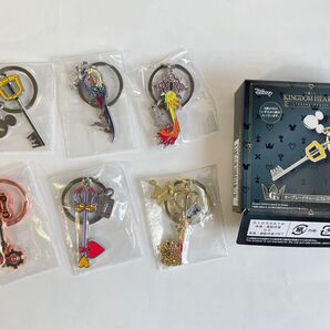 一番くじ キングダムハーツ キーブレードチャーム 6個セット 新品未開封 KINGDOM HEARTS ソラ ミッキーマウス