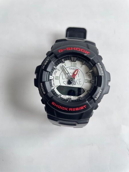G-SHOCK ラッキーストライク コラボ 中古 限定 別注 G-100 CASIO カシオ 腕時計 アナデジ ノベルティ 非売品