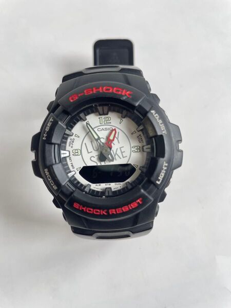 G-SHOCK ラッキーストライク コラボ 中古 限定 別注 G-100 CASIO カシオ 腕時計 アナデジ ノベルティ 非売品