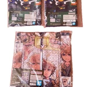 一番くじ キングダムハーツ バスタオル 3個セット 新品未開封 KINGDOM HEARTS ソラ ミッキーマウス タオル
