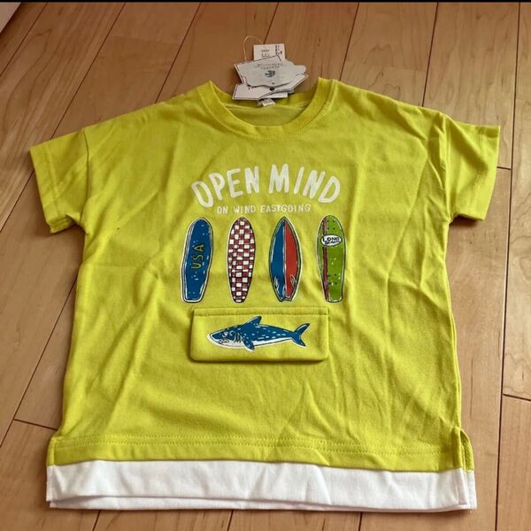 Tシャツ 半袖Tシャツ 110 さめ サメ 男の子 女の子 半袖 カットソー