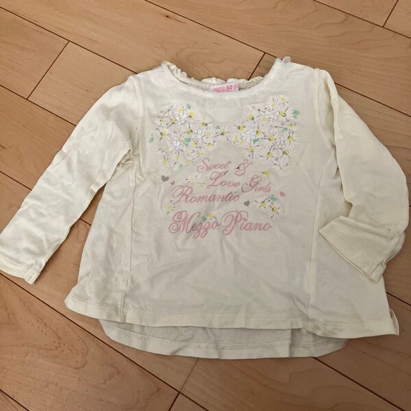ロンT メゾピアノ 長袖Tシャツ Tシャツ 100
