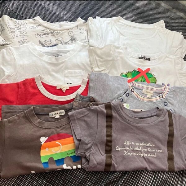 Tシャツ 半袖 80 まとめ売り 男の子 女の子 7枚セット 半袖シャツ スヌーピー ユニクロ